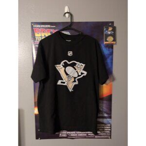 Reebok NHL Pittsburgh Penguins #87 Sidney Crosby T Shirt Size M